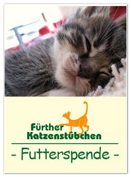 Futtersepende fr das Frther Katzenstbchen