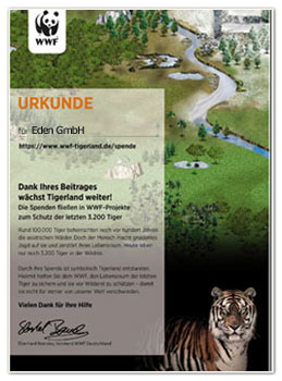 WWF Deutschland Tigerland