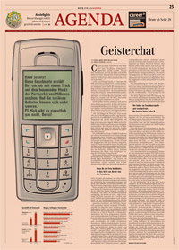 Financial Times Deutschland, Geisterchat